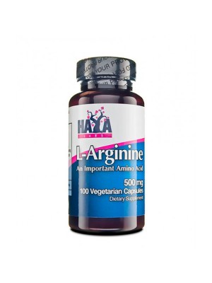 L - Arginine 500mg. 100 capsules